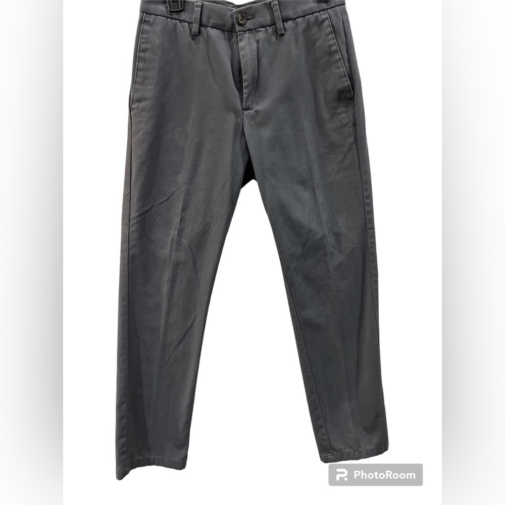 Men’s Grey Chino Pants Slim Fit 28x30
